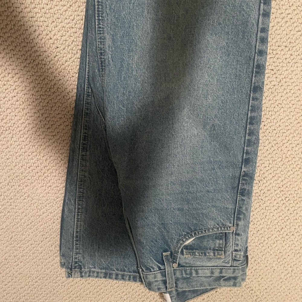 Just Black Blue Straight Jeans